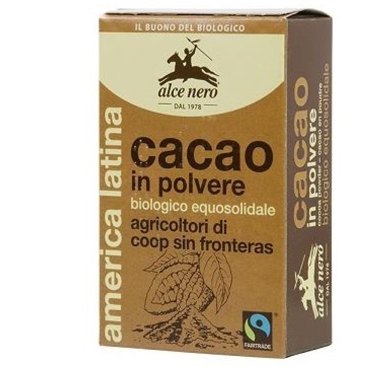 Alce Nero Cacao Amaro in Polvere Biologico 75 grammi