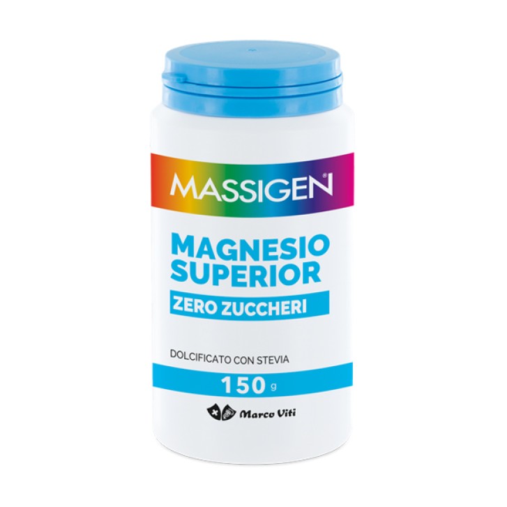 Massigen Viti Magnesio Superior Zero Zuccheri 150 grammi - Integratore Alimentare