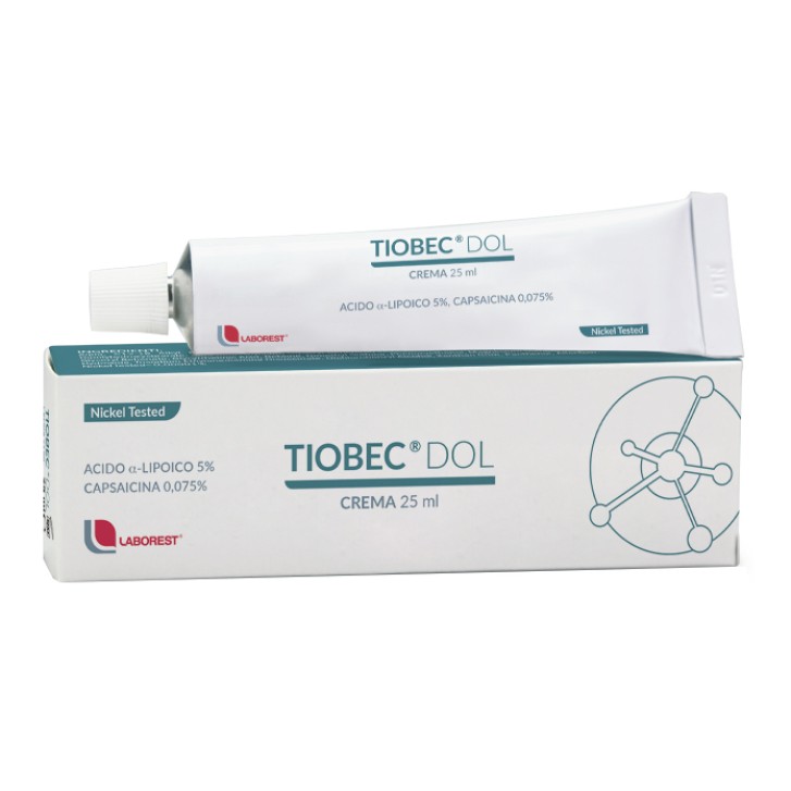 Tiobec Dol Crema Idratante Cutanea 25 ml