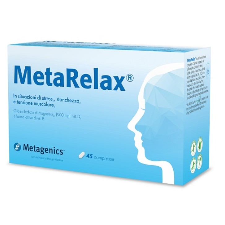 Metarelax 45 Compresse - Integratore Magnesio e Vitamine