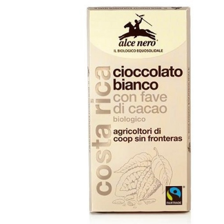 Alce Nero Tavoletta Cioccolato Bianco 100 grammi