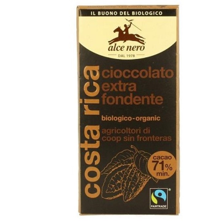 Alce Nero Tavoletta Cioccolato Extra Fondente Bio 100 grammi