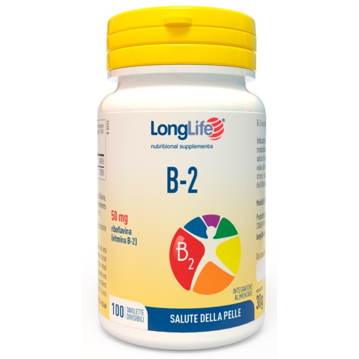 Longlife B2 100 Compresse - Integratore Vitaminico