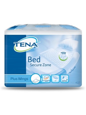 Tena Bed Secure Zone Plus Wings Traversine 80 x 180 cm 20 Pezzi