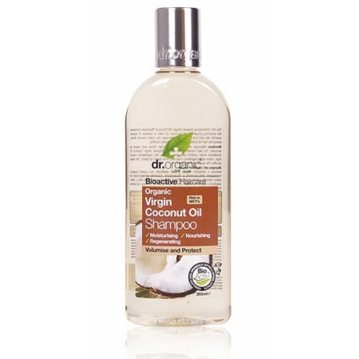 Dr.Organic Virgin Coconut Oil Shampoo Detergente 265 ml