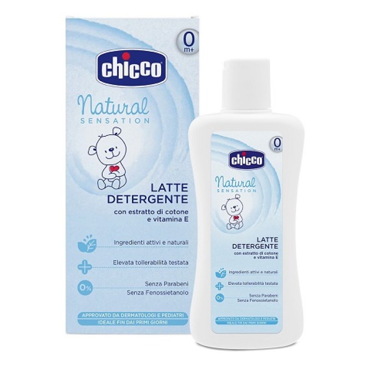 Chicco Natural Sensation Latte Detergente 200 ml