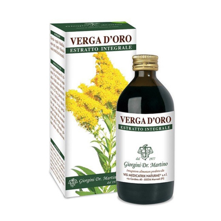 Verga D'Oro Estratto Integrale 200 ml Dr. Giorgini - Integratore Alimentare
