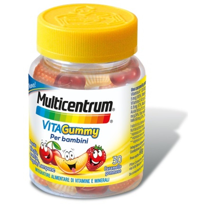 Multicentrum VitaGummy 30 Caramelle - Integratore Alimentare Bambini