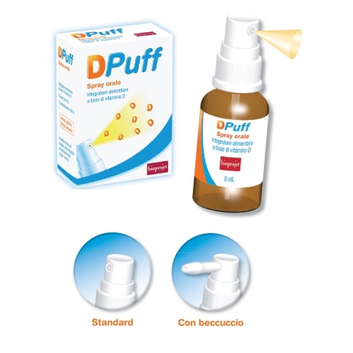 Dpuff Spray 8 ml - Integratore Vitamina D