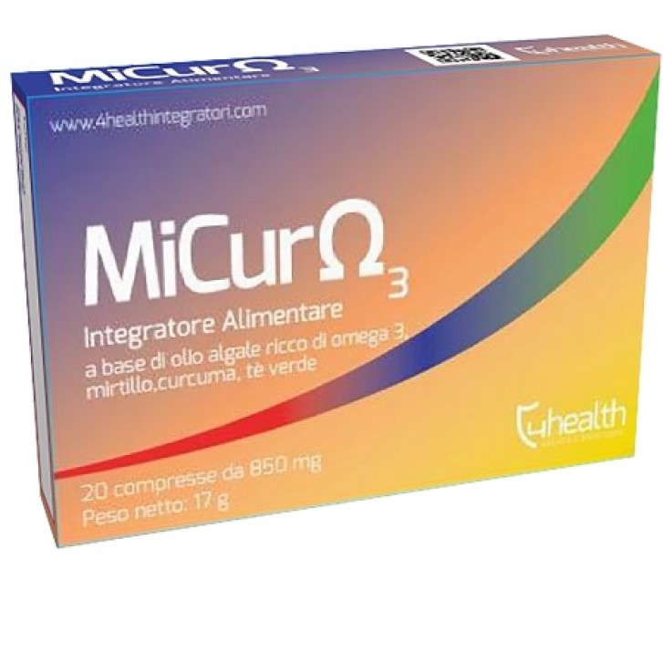 Micur Omega3 4H 20 Compresse - Integratore Alimentare