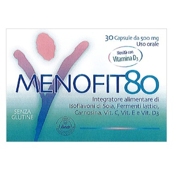 Menofit 80 450 mg 20 Capsule - Integratore Menopausa