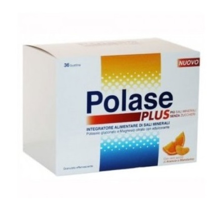 Polase Plus Senza Zuccheri 36 Bustine - Integratore Sali Minerali