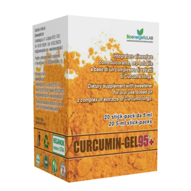 Curcumin Gel 95 20 Bustine - Integratore Antiossidante