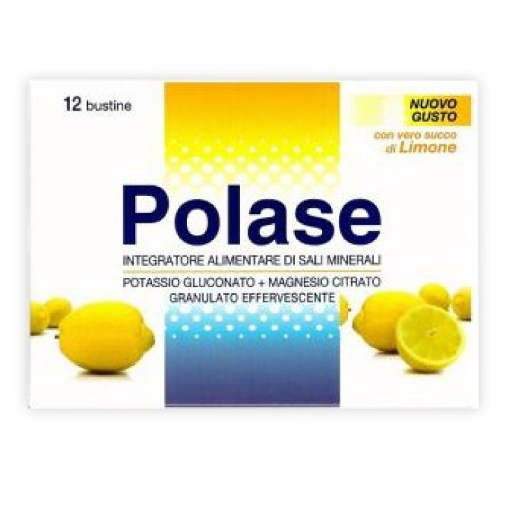 Polase Classico Gusto Limone 12 Bustine - Integratore contro la Stanchezza