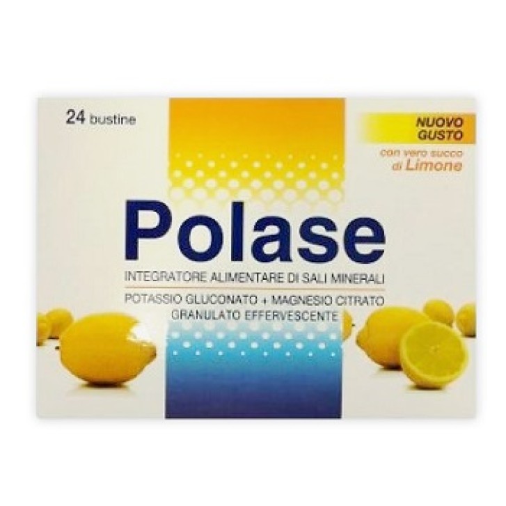 Polase Classico Integratore 24 Bustine - Sali Minerali Gusto Limone