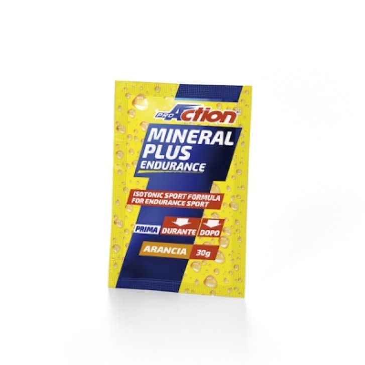ProAction Mineral Plus Arancia 1 Bustine 30 grammi - Integratore Alimentare