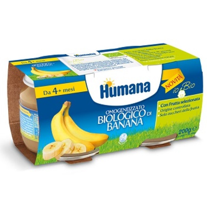 Humana Omogeneizzato Banana 2 x 100 grammi