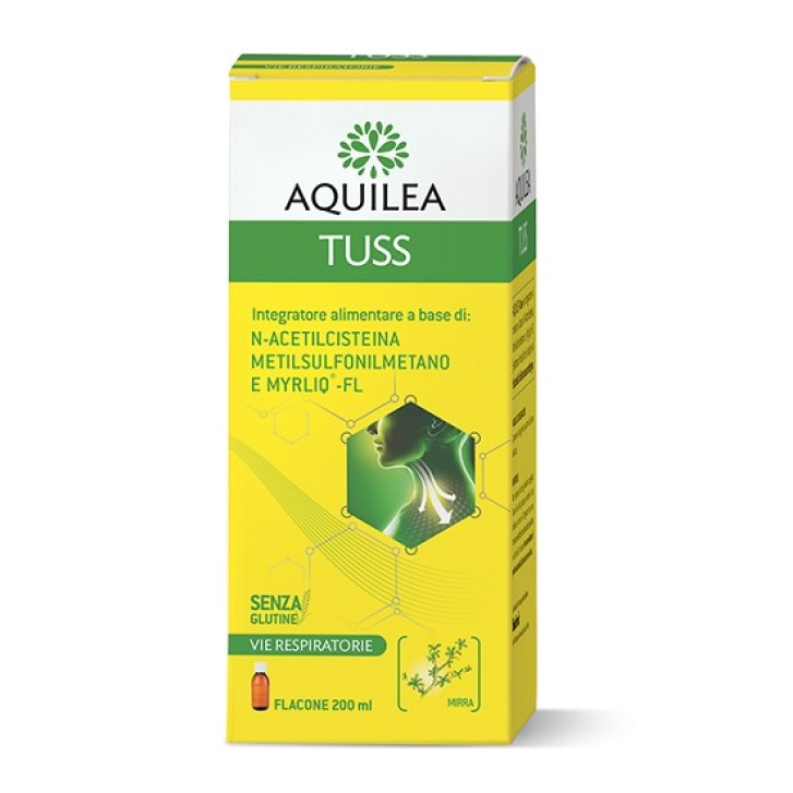 Aquilea Tuss Sciroppo 200 ml - Integratore Vie Respiratorie