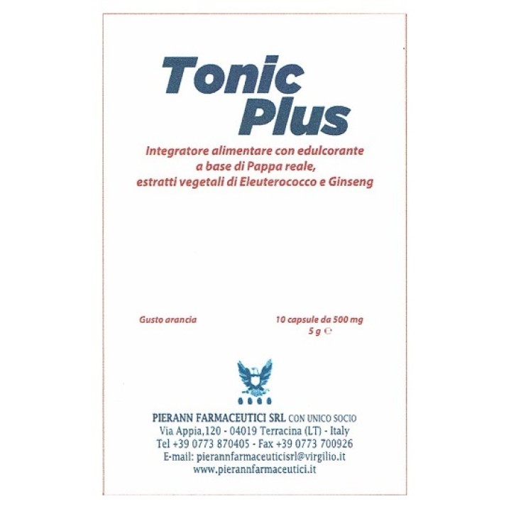 Tonic Plus 10 Flaconcini - Integratore Alimentare