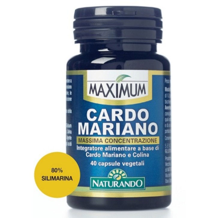 Maximum Cardo Mariano 40 Capsule - Integratore Alimentare