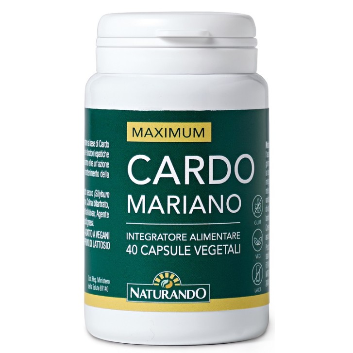 Maximum Cardo Mariano 40 Capsule - Integratore Alimentare