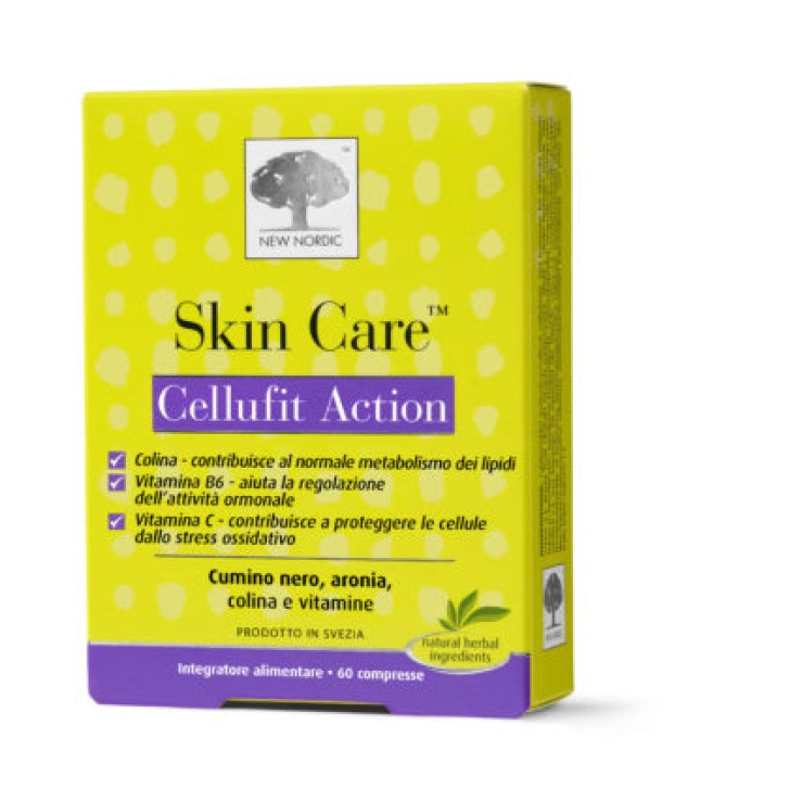 Skin Care Cellufit Action 60 Compresse - Integratore Alimentare