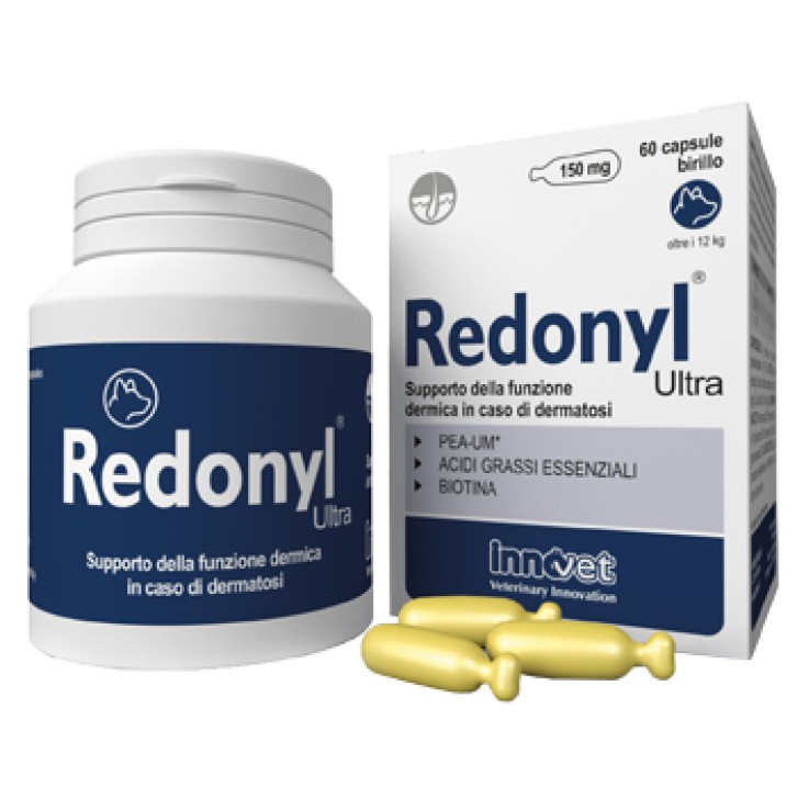 Redonyl Ultra 60 Capsule - Integratore per Dermatosi Cani e Gatti 150 mg