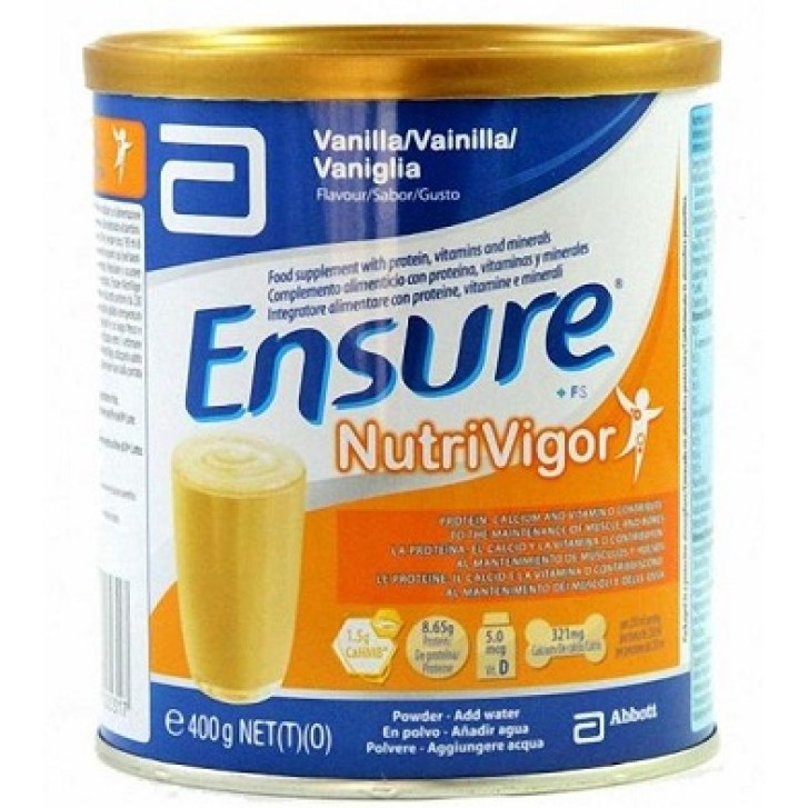 Ensure Nutrivigor Gusto Vaniglia 400 grammi - Integratore Energetico