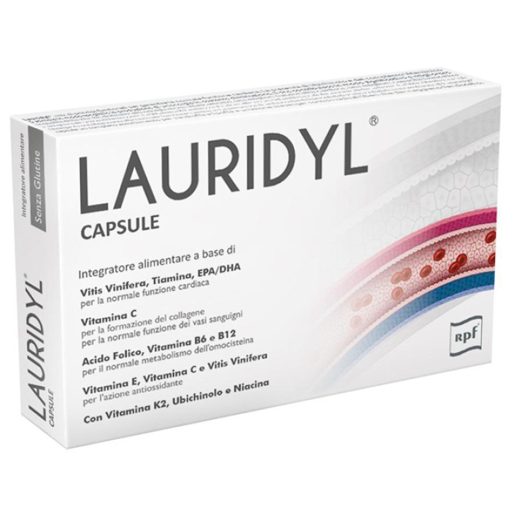 Lauridyl 20 Capsule - Integratore Alimentare
