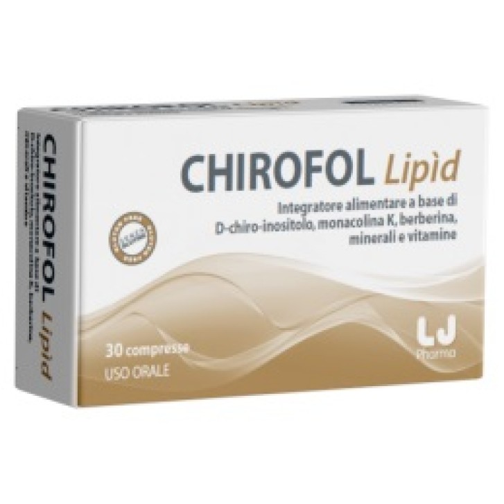 Chirofol Lipid 30 Compresse - Integratore per il Colesterolo