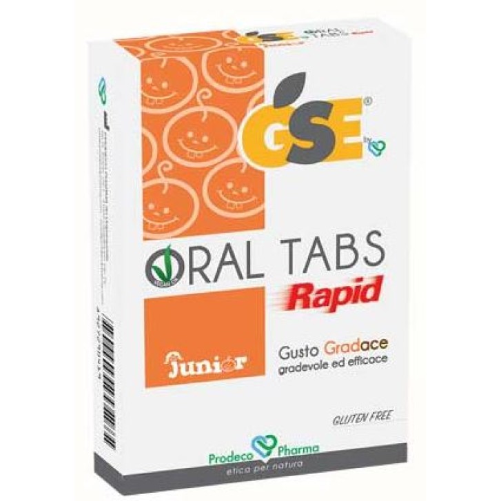 Gse Oral Tabs Rapid Junior 12 Compresse - Integratore Benessere Gola