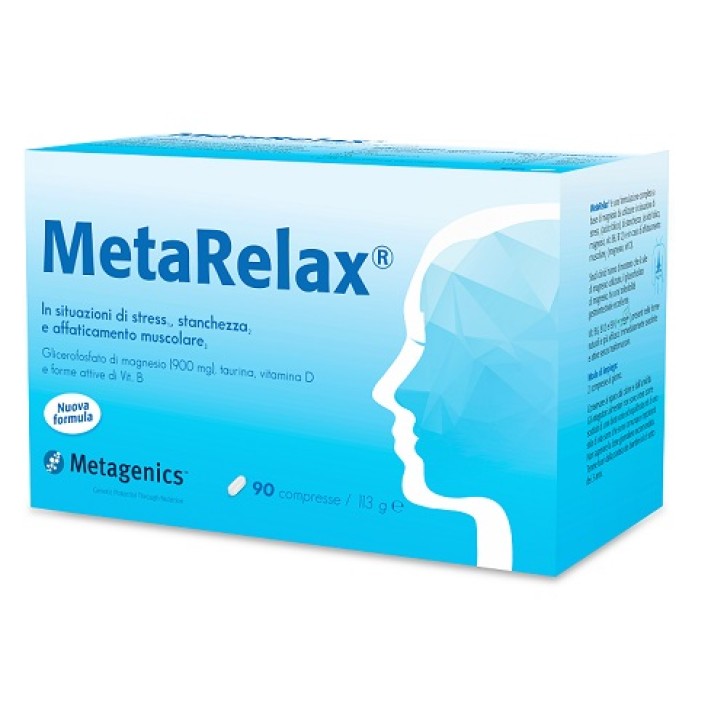 Metarelax 90 Compresse - Integratore Magnesio e Vitamine
