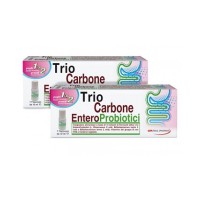 Trio Carbone Enteroprobiotico 7 Flaconcini - Integratore Fermenti Lattici
