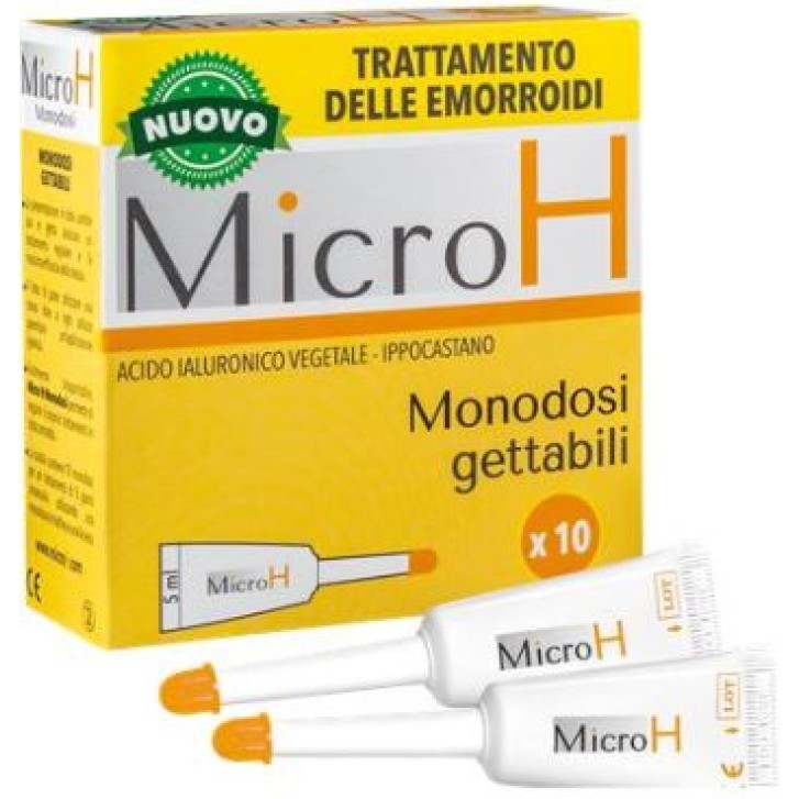 Micro H Monodosi Gel Emorroidario 10 pezzi