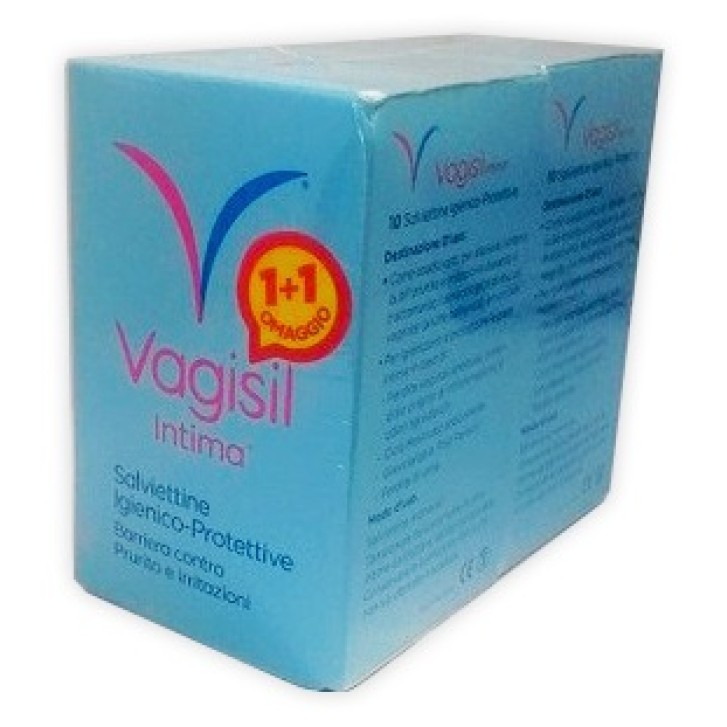 Vagisil Intima Salviettine Detergenti 10 + 10 pezzi
