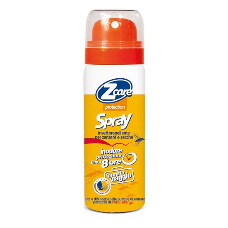 Zcare Protection Spray Insettorepellente Formato Viaggio 50 ml