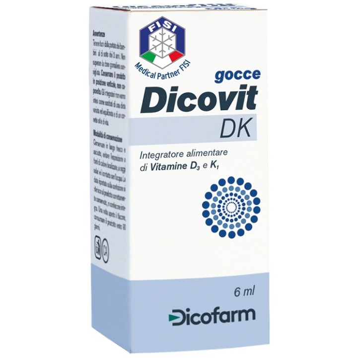 Dicovit DK Gocce 6 ml - Integratore Alimentare