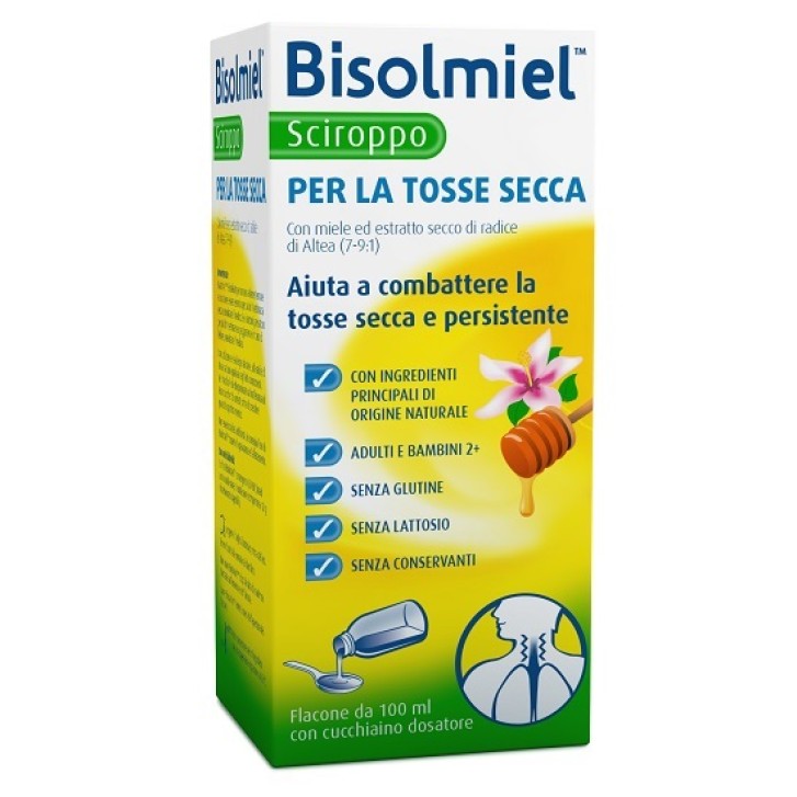 Bisolmiel Sciroppo Naturale Tosse Secca 100 ml