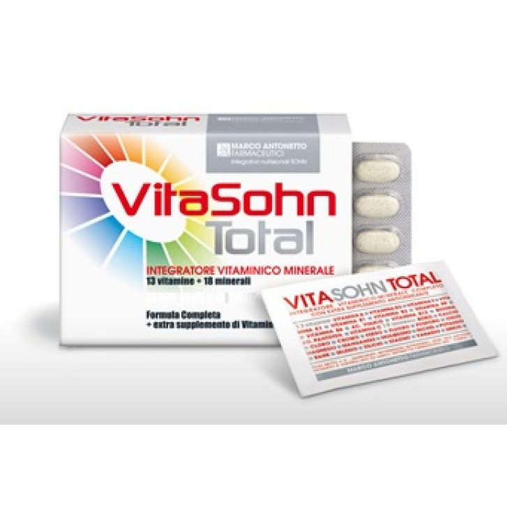 Vitasohn Total 20 Bustine - Integratore Alimentare Multivitaminico