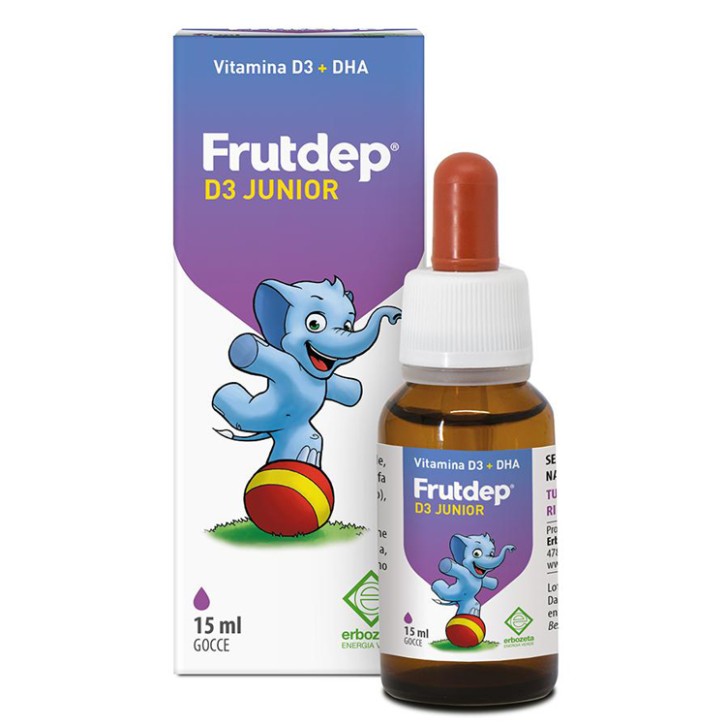 Frutdep D3 Junior Gocce 15 ml - Integratore Alimentare
