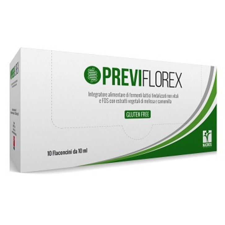 Previflorex 10 Flaconcini - Integratore Alimentare