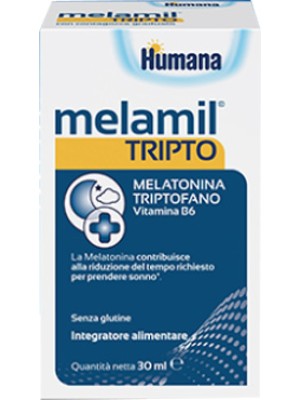 Humana MelaMil Tripto Gocce 30 ml - Integratore Sonno