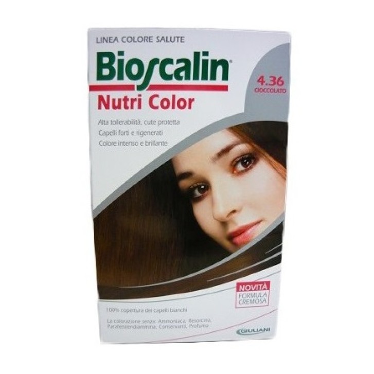 Bioscalin Nutri Color 4.36 Cioccolato Trattamento Colore
