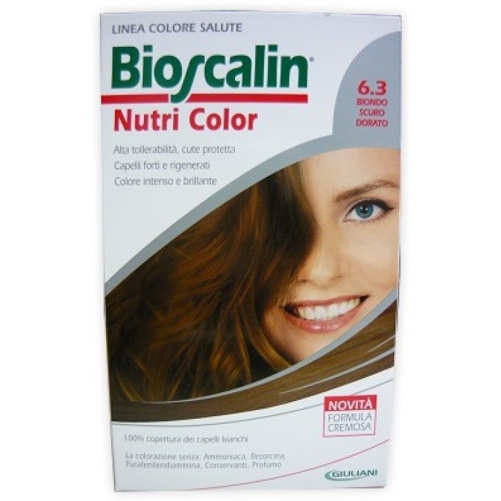 Bioscalin Nutri Color 6.3 Biondo Scuro Dorato Trattamento Colore