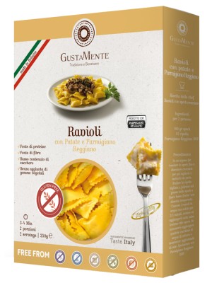 Gustamente Ravioli Patate e Parmigiano 250 grammi