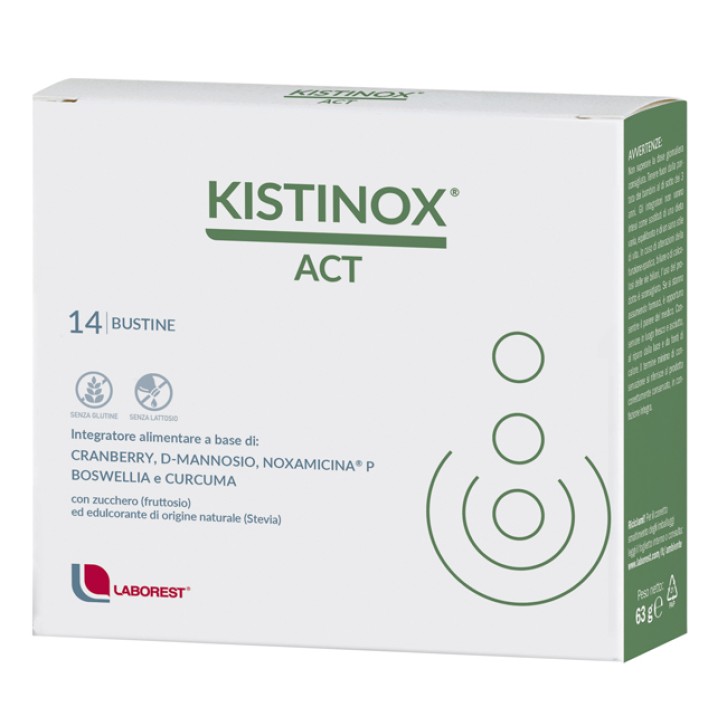 Kistinox Act 14 Bustine - Integratore Vie Urinarie