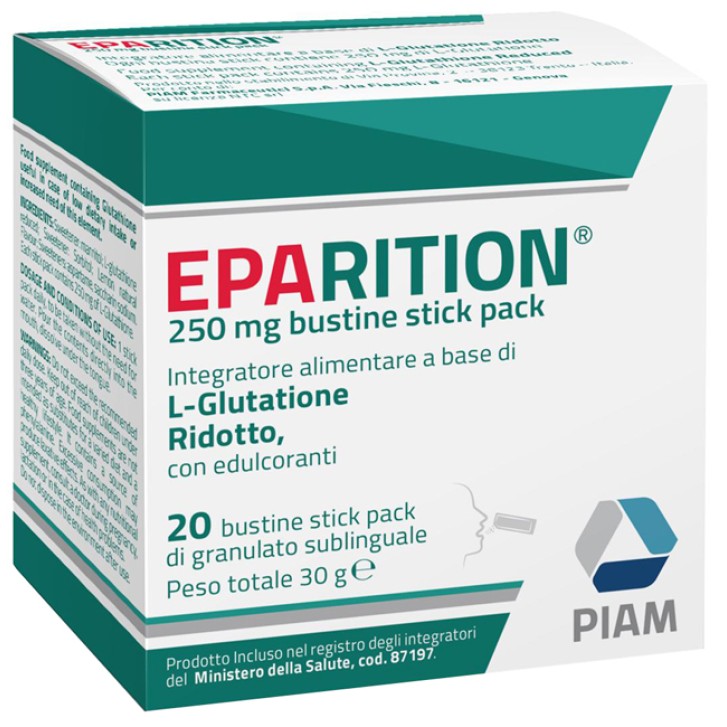 Eparition 20 Bustine Orosolubili - Integratore Antiossidante