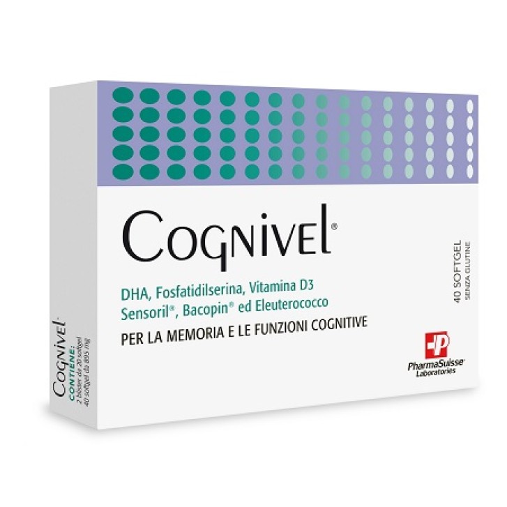 Cognivel 40 Softgel - Integratore Funzioni Cognitive