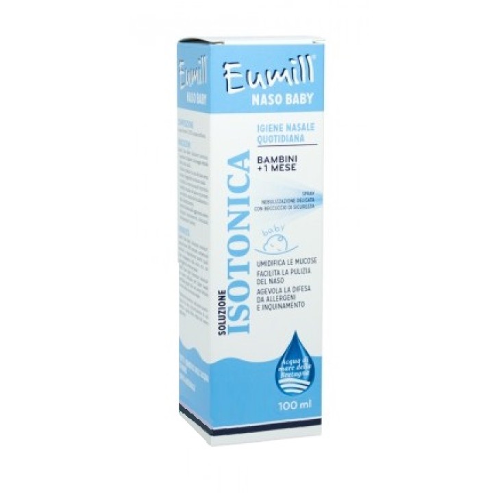 Eumill Naso Baby Soluzione Isotonica Spray Bambini +1 Mese 100 ml