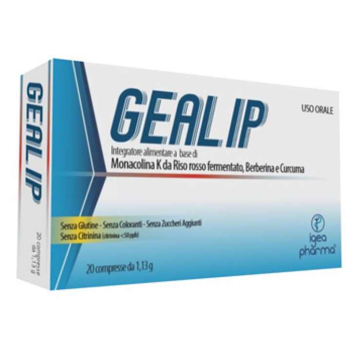 Gealip 20 Compresse - Integratore per il Colesterolo